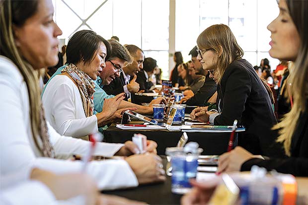 Speed Meeting na Feira EBS 2017 - Divulgação